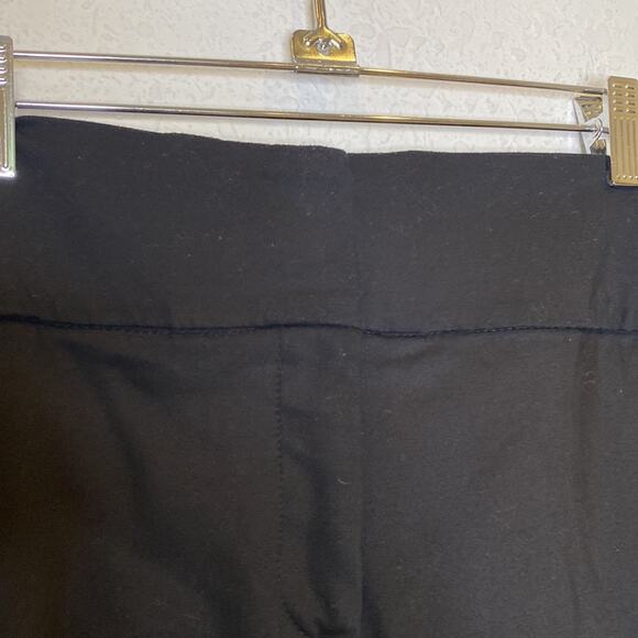 Lane Bryant The Laney Wide Leg Crop Pant 3 Button Detail Detail EUC Sz 20 Cotton - Picture 4 of 15